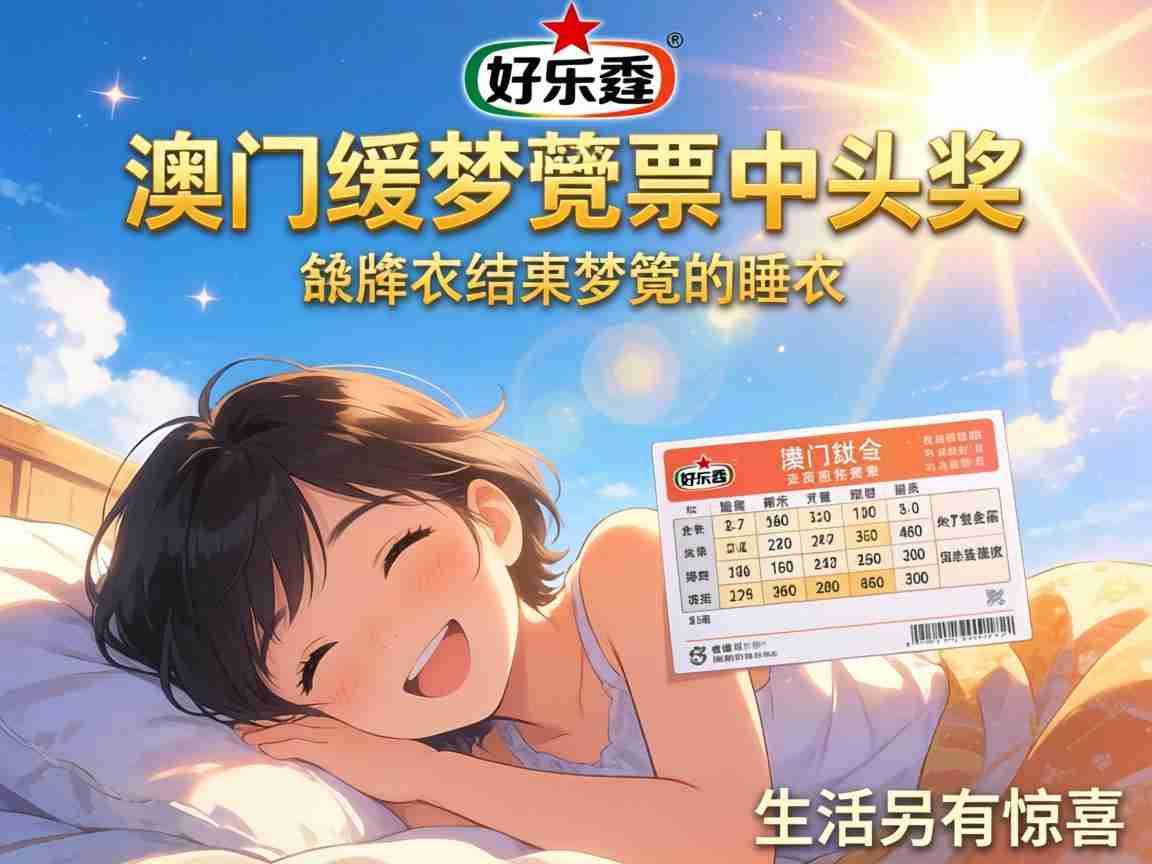 新澳门开奖记录查询大乐透结果梦见彩票中头奖，醒来发现生活另有惊喜