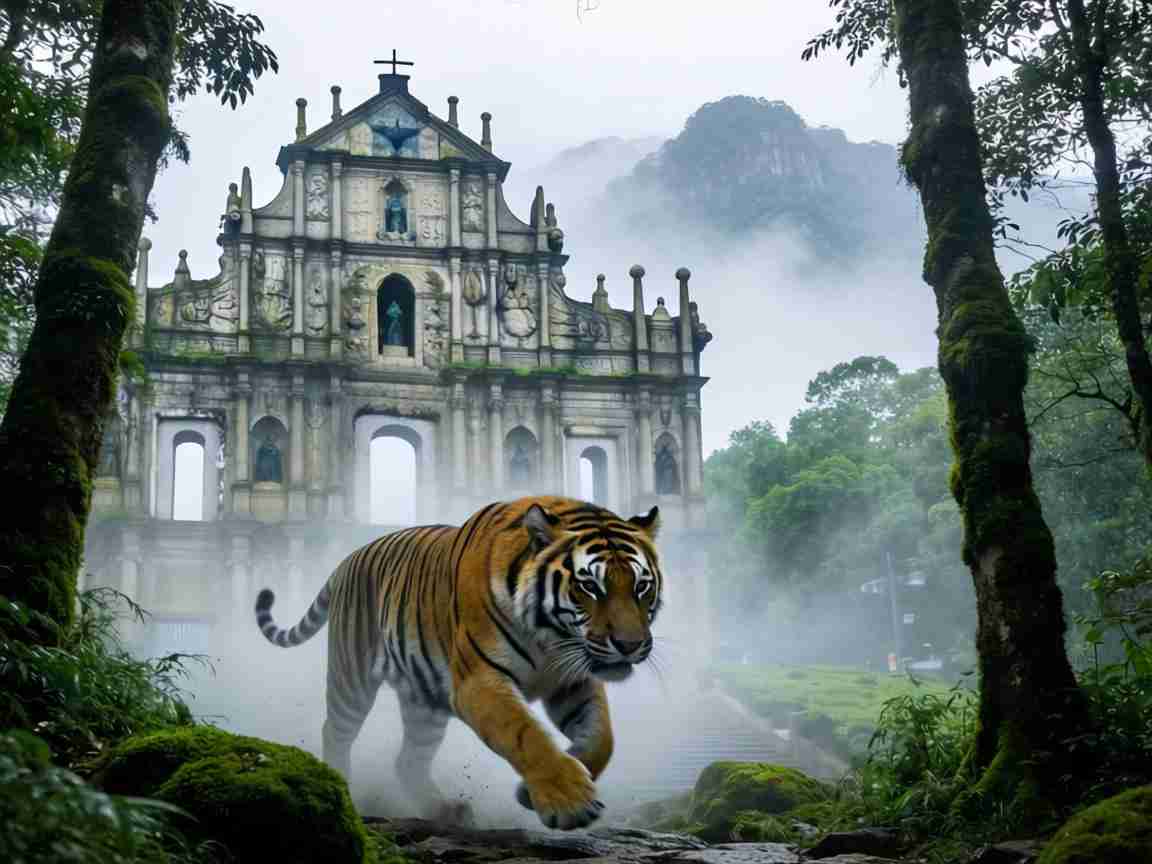 大三巴一肖一码100准虎归山 梦见猛虎从牌坊下奔入山林是吉是凶