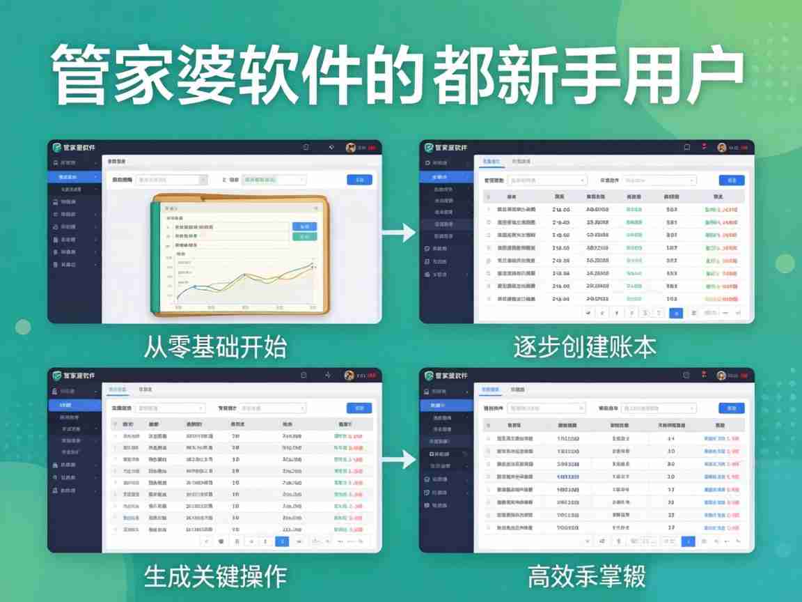 王中王正版资料全年：管家婆软件零基础新手实操教程与使用技巧