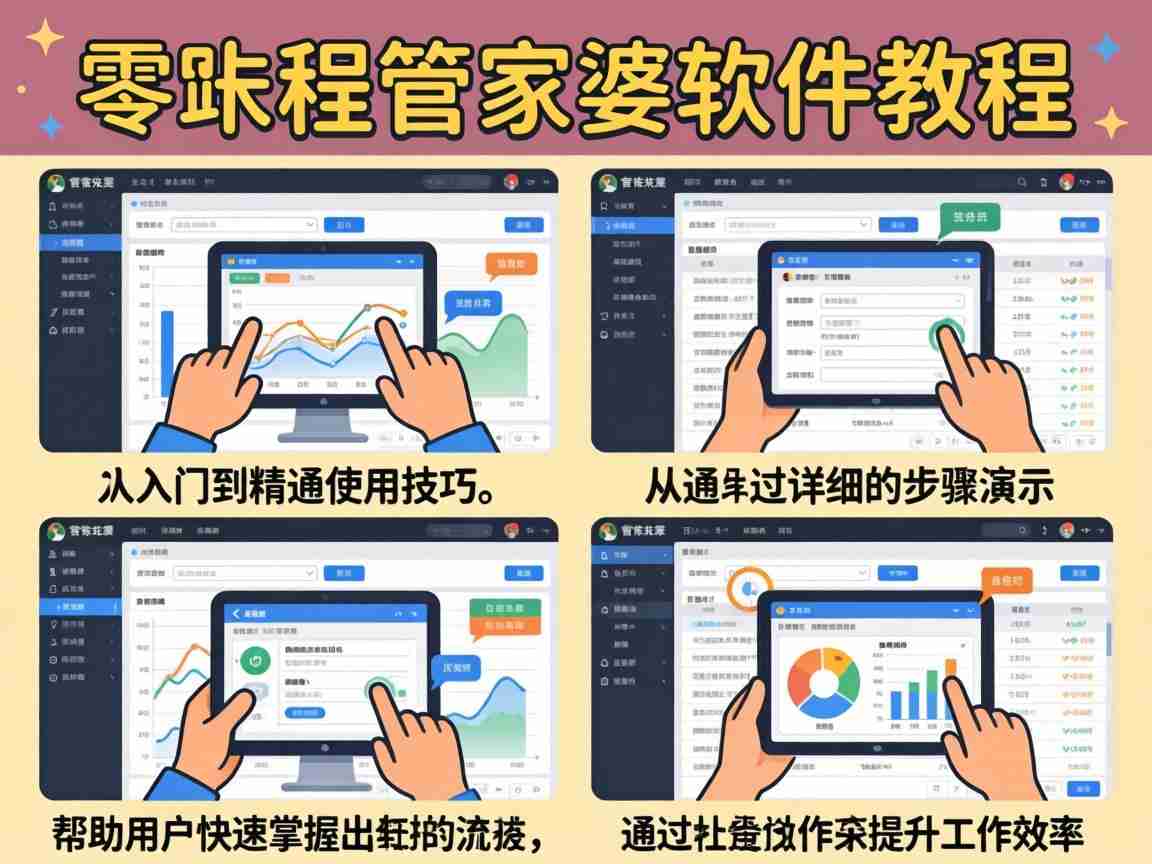 王中王798888管家婆软件零基础新手实操教程 从入门到精通使用技巧