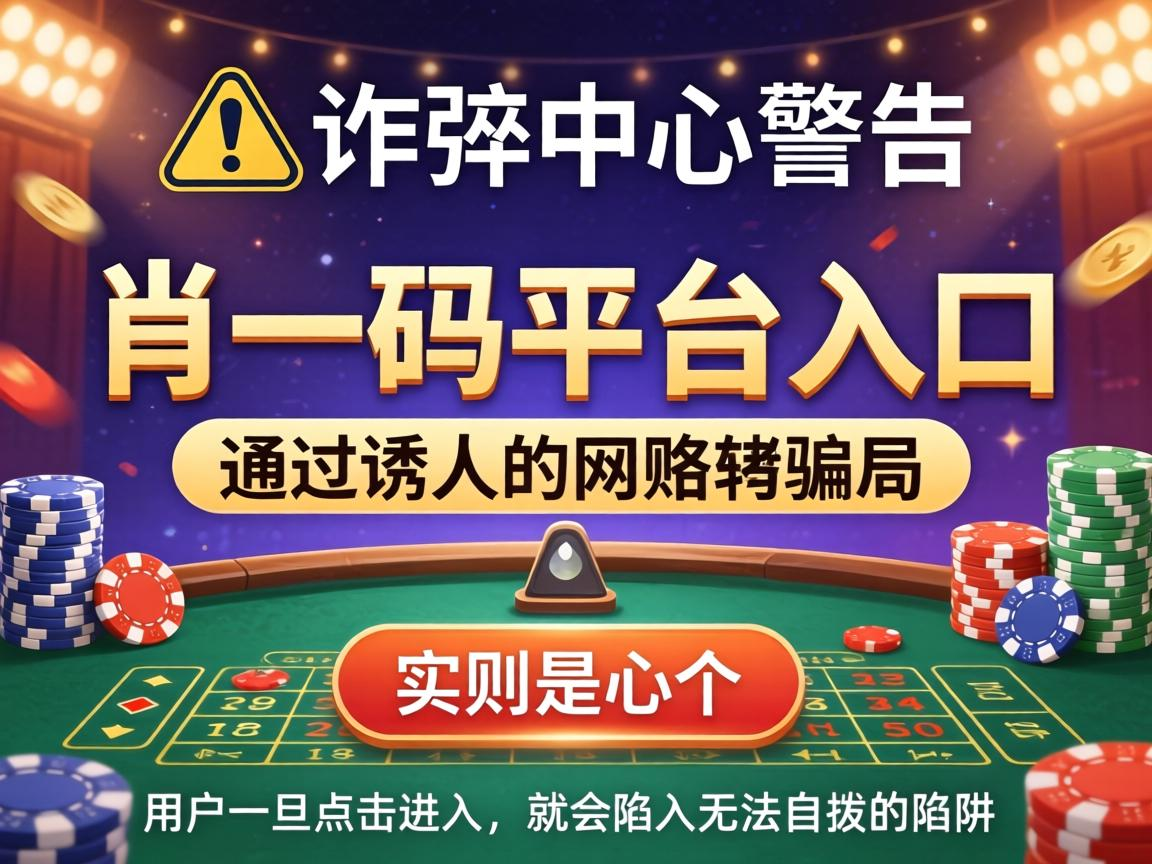 公安部反诈中心预警：一肖一码平台入口是涉赌诈骗陷阱