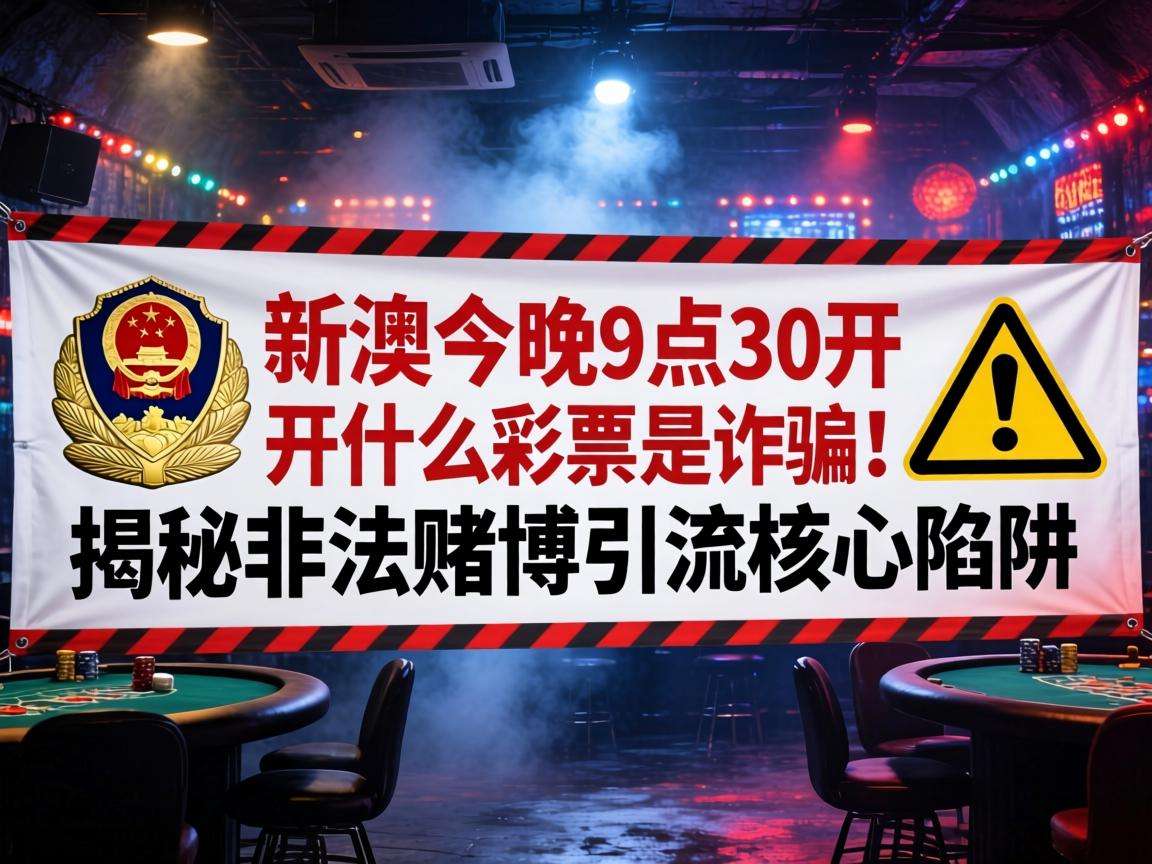 新澳今晚9点30分开什么彩票是诈骗!揭秘非法赌博引流核心陷阱