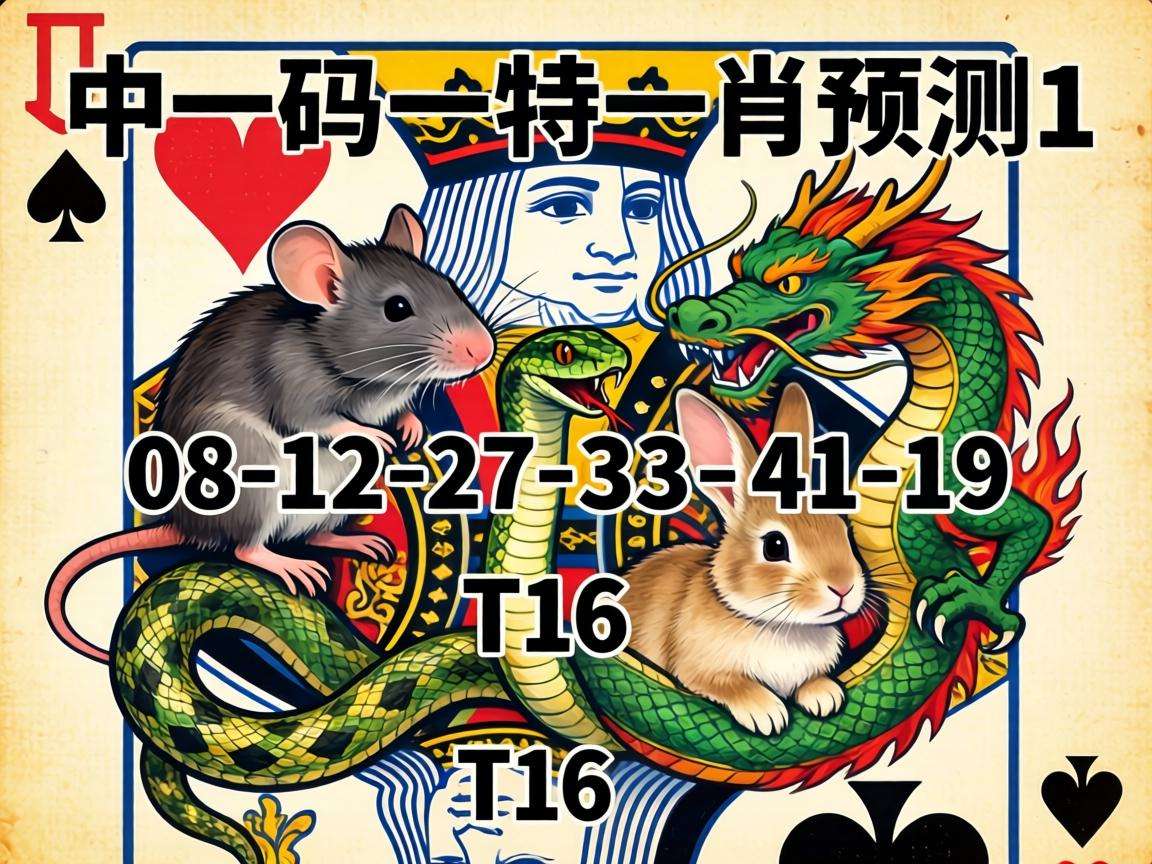 别信“一中一码一特一肖预测1”骗局 警惕鼠兔龙蛇08-12-27-33-41-19:T16赌博诈骗