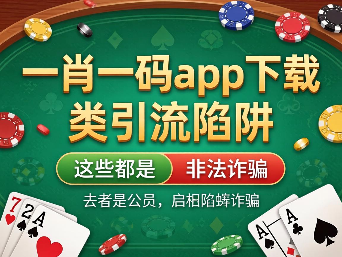 警惕“一肖一码app下载”类引流陷阱，这些都是非法赌博诈骗