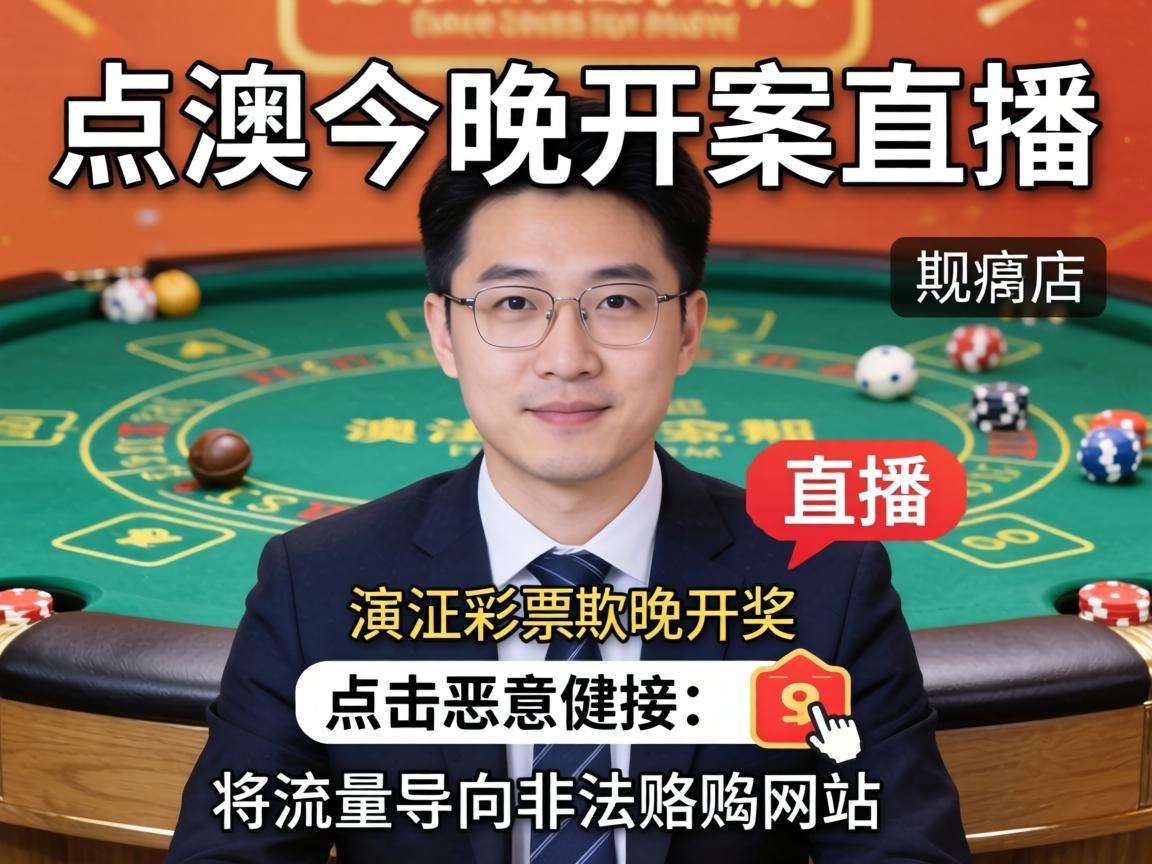 新澳今晚开奖直播是诈骗!揭秘非法赌博引流陷阱