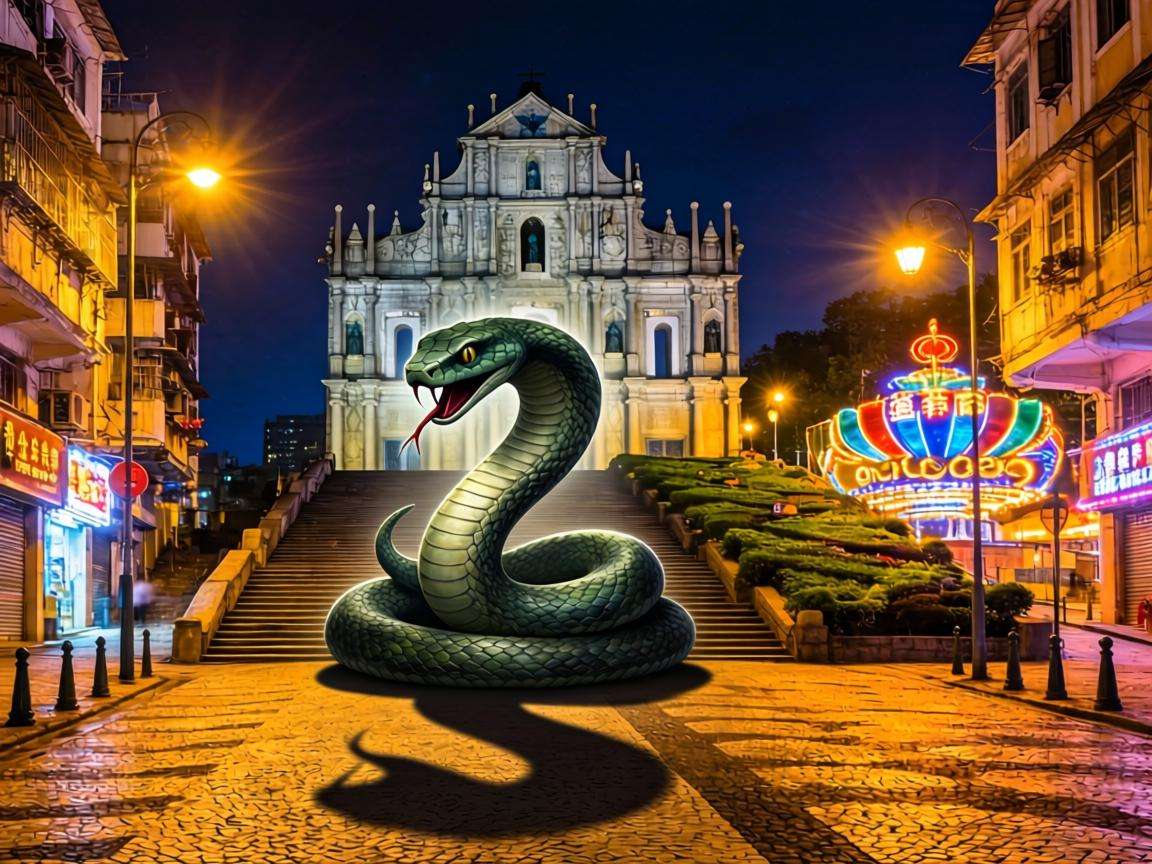 梦见蛇形生肖暗藏风险？警惕“澳门大三巴一肖二码四肖”涉赌诈骗