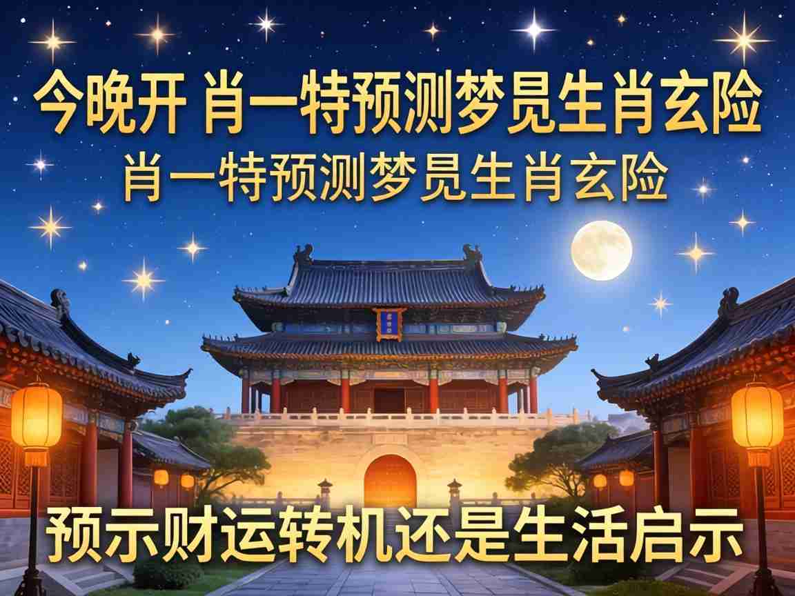 新奥今晚开一肖一特预测梦见生肖玄机,预示财运转机还是生活启示?