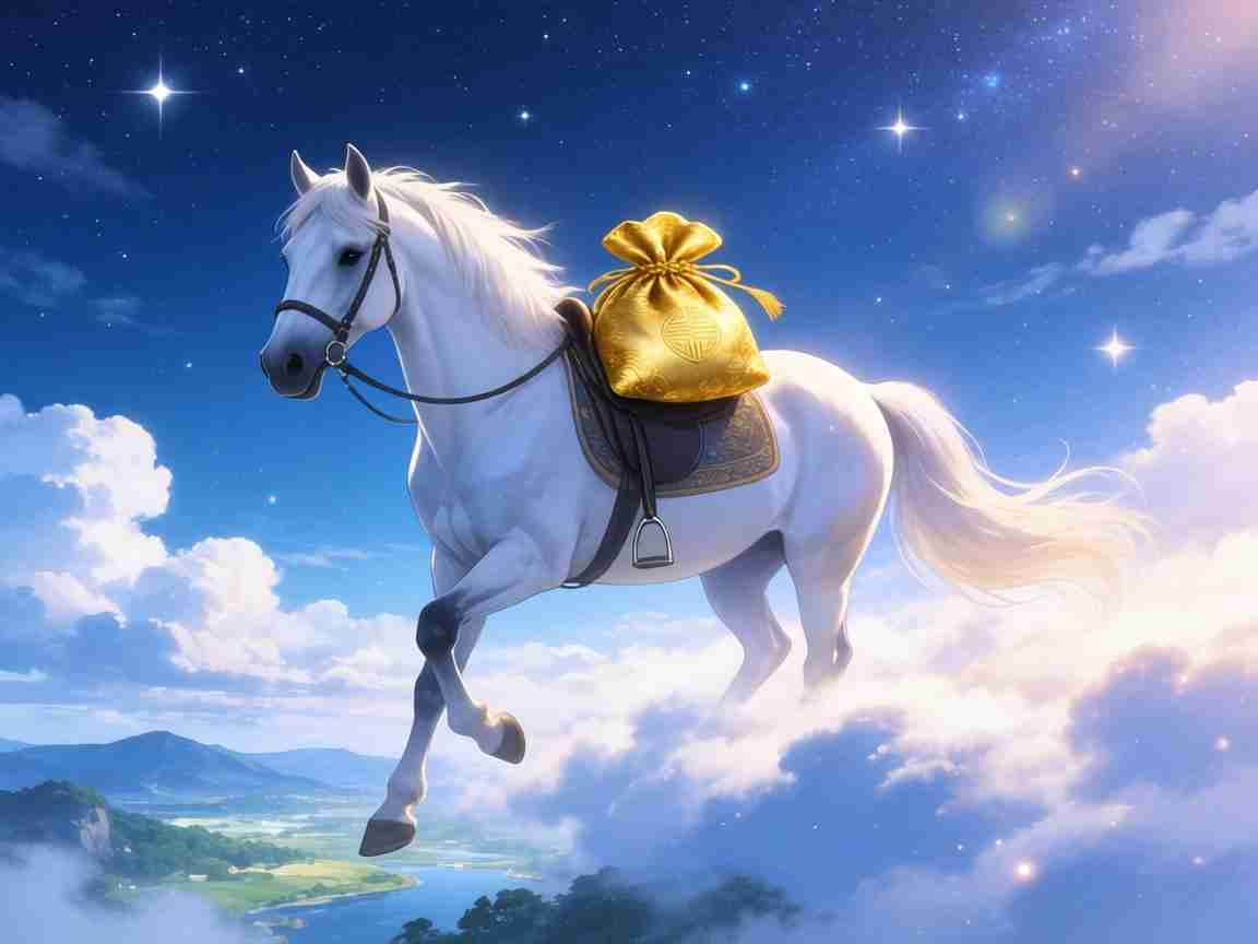 新澳一肖一马一特预测梦兆：梦见白马踏云送锦囊预示什么