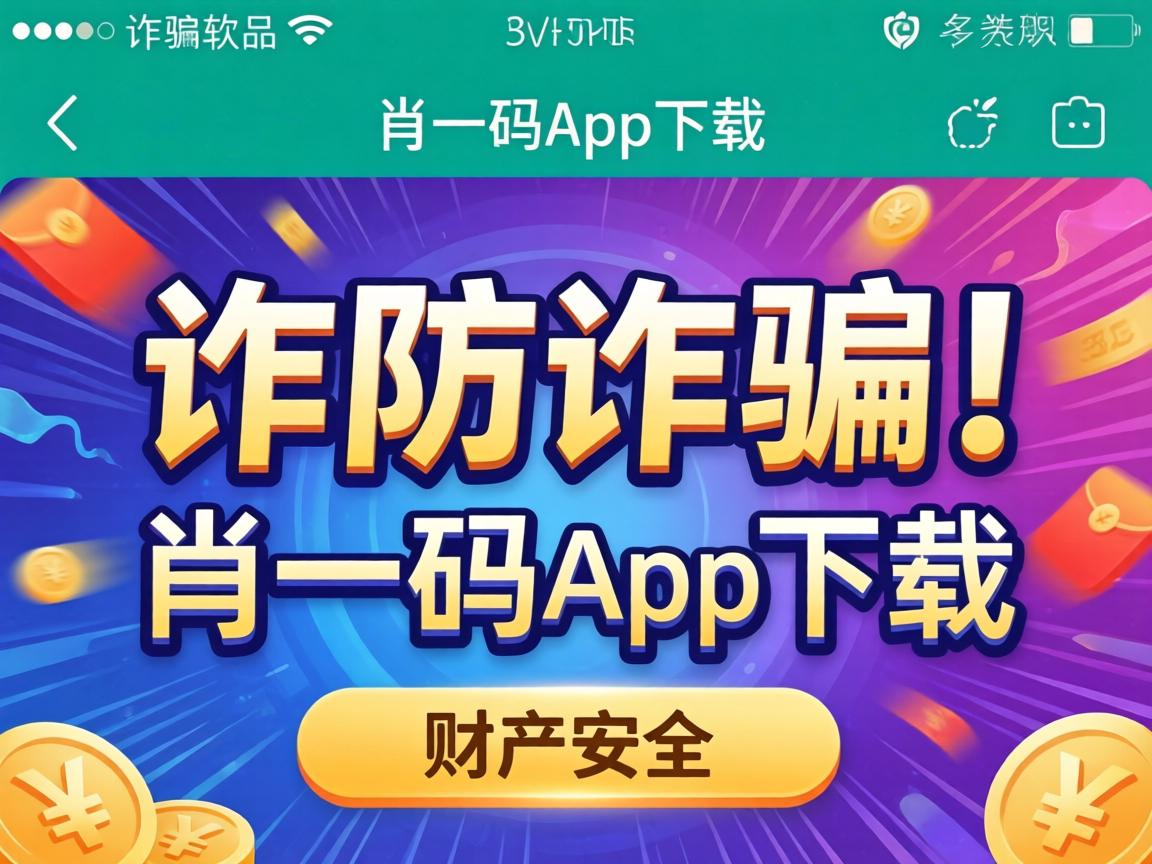 警惕一肖一码app下载相关诈骗陷阱 守护个人财产安全
